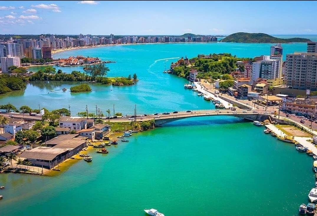 瓜拉派瑞Apt Encantador Praia Do Morro 20 Metros Da Praia.公寓 外观 照片