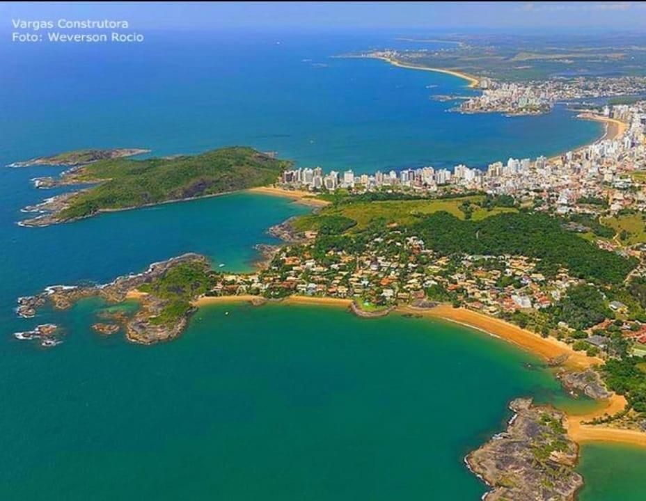 瓜拉派瑞Apt Encantador Praia Do Morro 20 Metros Da Praia.公寓 外观 照片